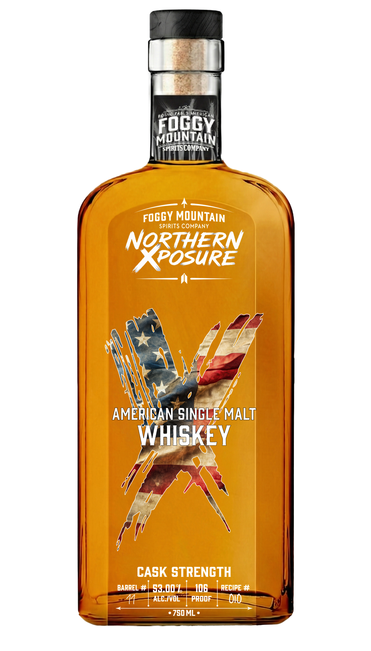 750ML - NORTHERN XPOSURE AMERICAN SINGLE MALT | Foggy Mountain